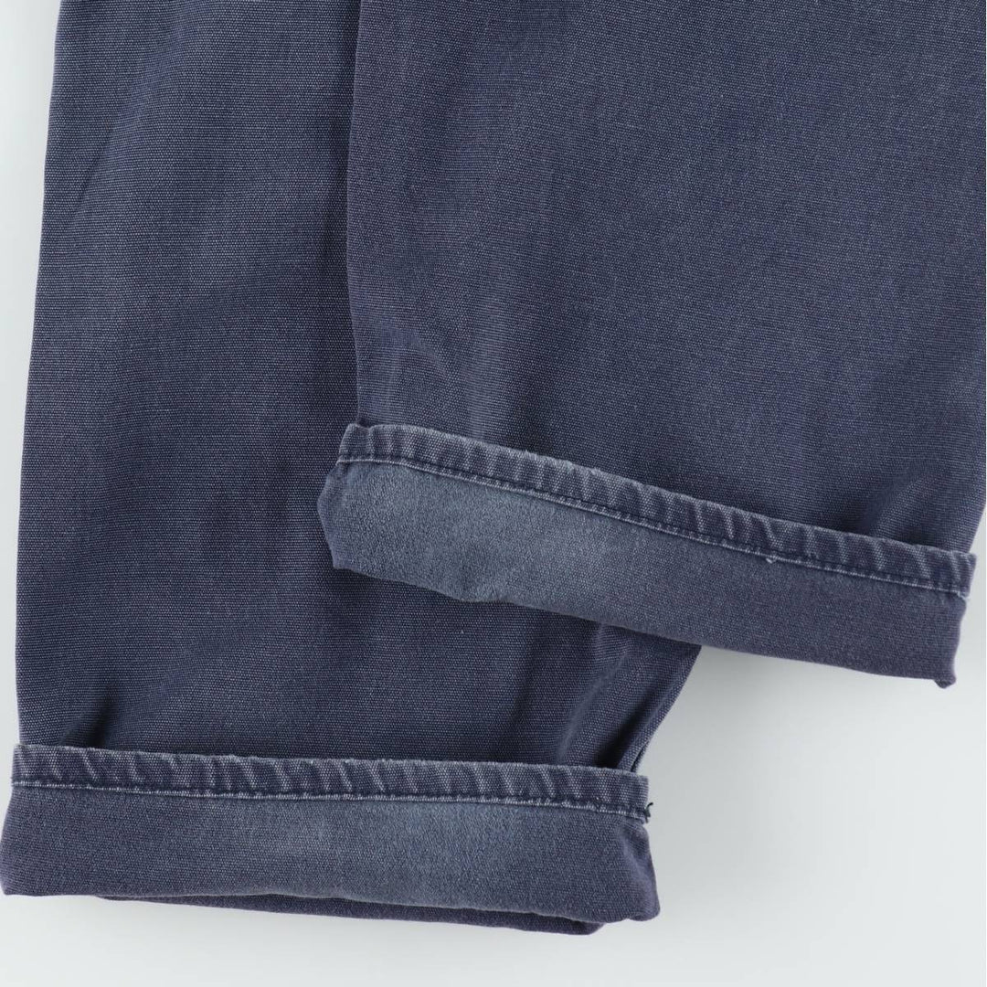 Carhartt FR Series Original Fit Cargo Work Pants, Men's Size W34 (approx.) cotton navy blue type Vintage Second Hand