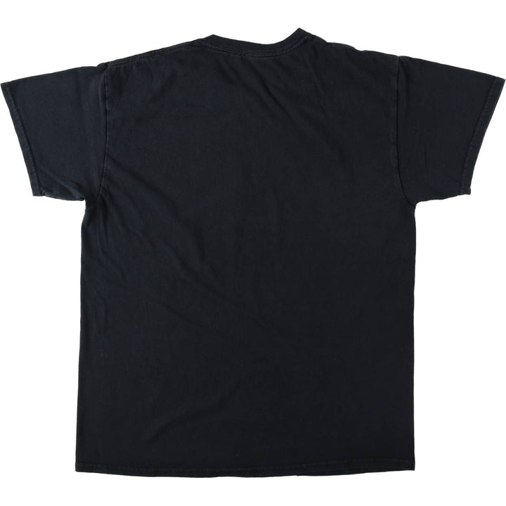 METALLICA Metallica Band T-shirt Band T Men's L size cotton black type Vintage Second Hand