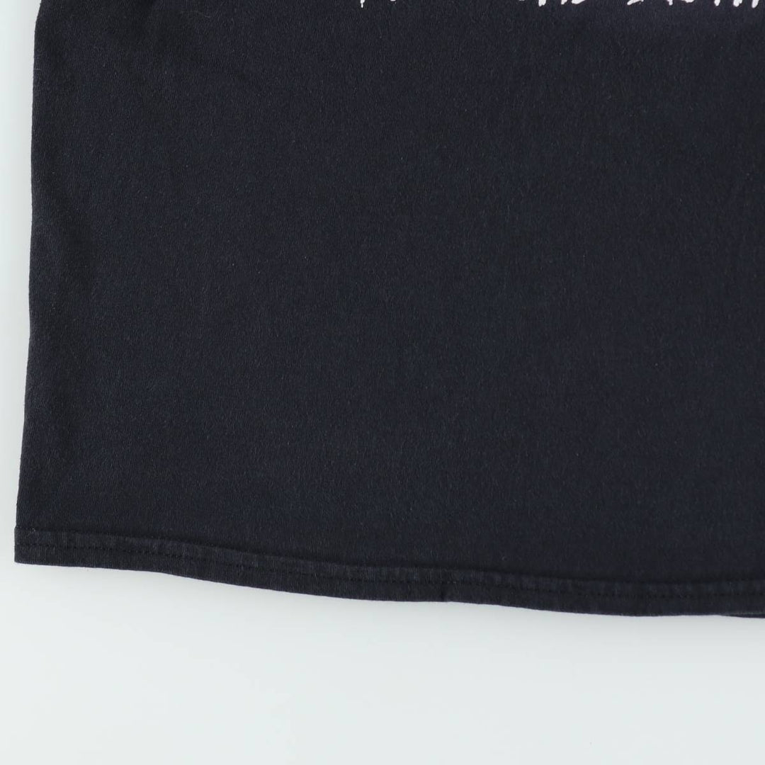 METALLICA Metallica Band T-shirt Band T Men's L size cotton black type Vintage Second Hand