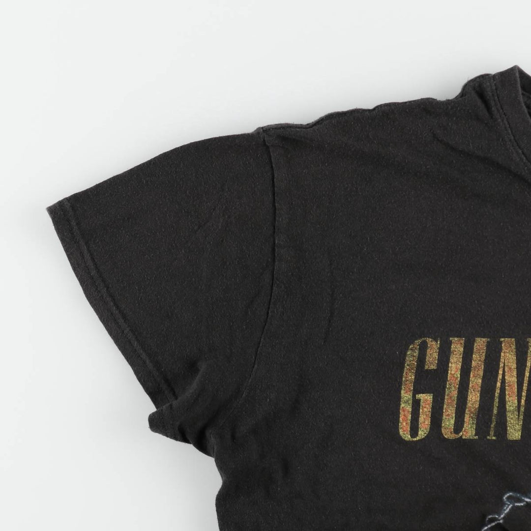 GUNS N' ROSES Guns N' Roses Band T-Shirt Band Tee Men's XXL cotton black type Vintage Second Hand