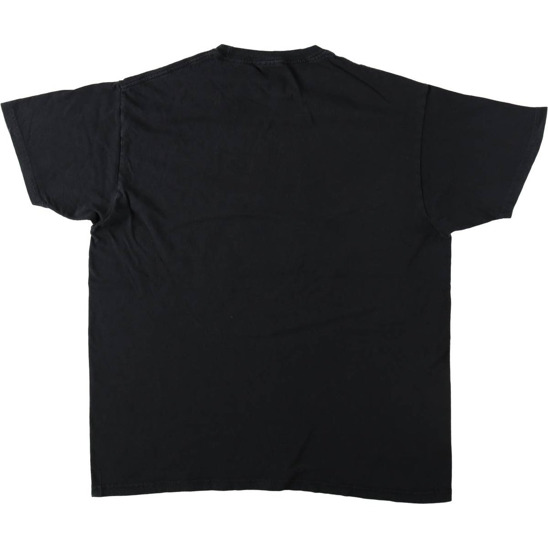 NIRVANA Nirvana Band T-shirt, Band T, Men's L size cotton black type Vintage Second Hand