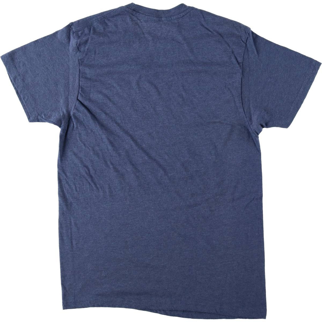 NIRVANA Nirvana Band T-shirt, Band T, Men's M size cotton blue type Vintage Second Hand