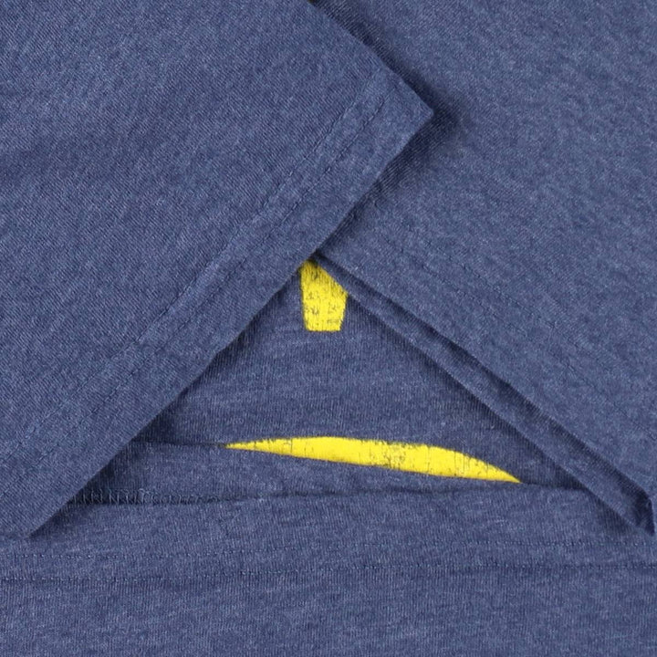 NIRVANA Nirvana Band T-shirt, Band T, Men's M size cotton blue type Vintage Second Hand