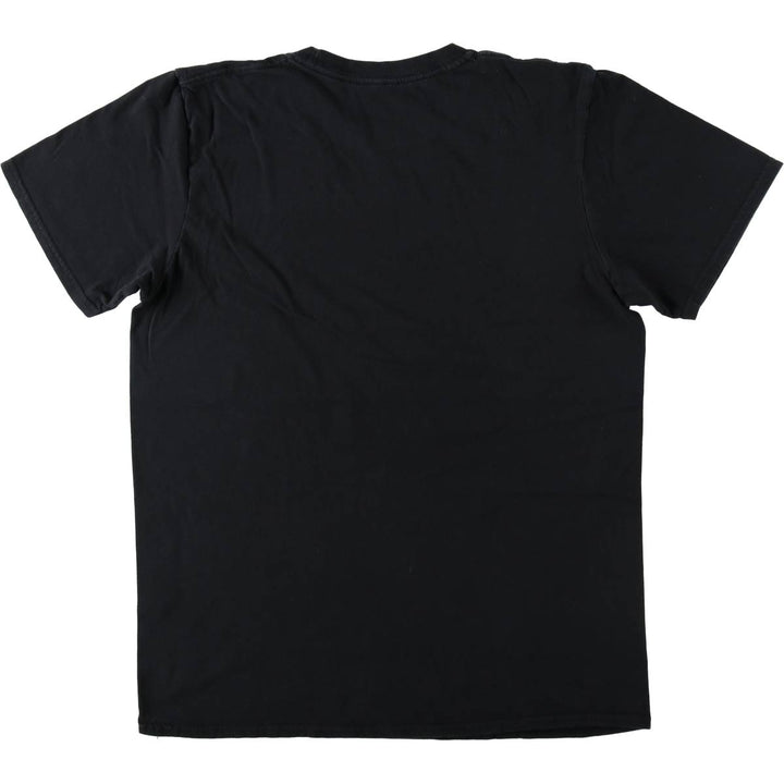GUNS N' ROSES Guns N' Roses Band T-shirt Band Tee Men's M size cotton black type Vintage Second Hand