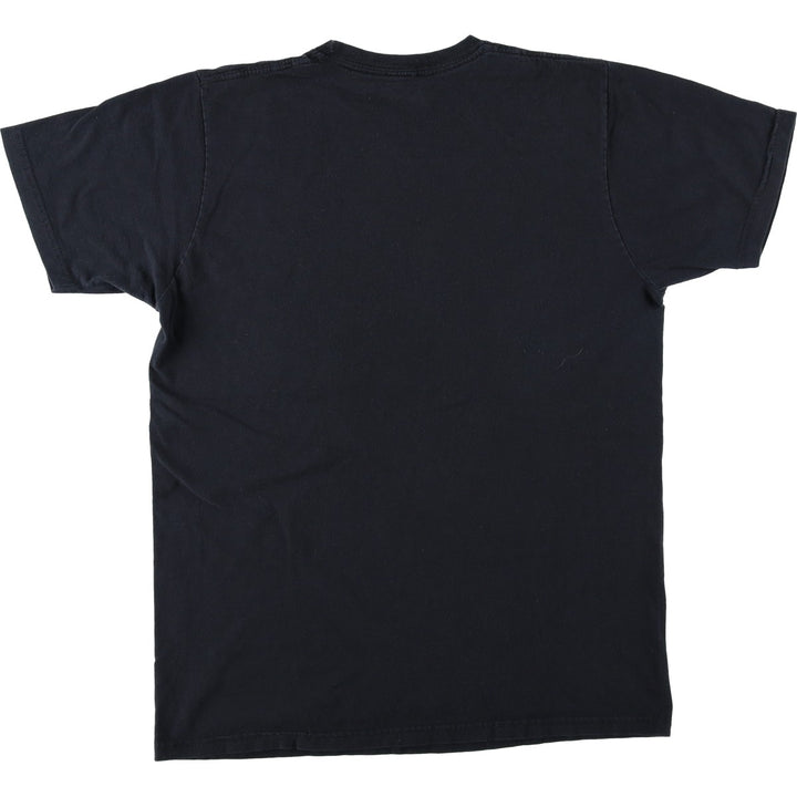 GUNS N' ROSES Skull Pattern Band T-shirt, Men's XL size unclear black type Vintage Second Hand