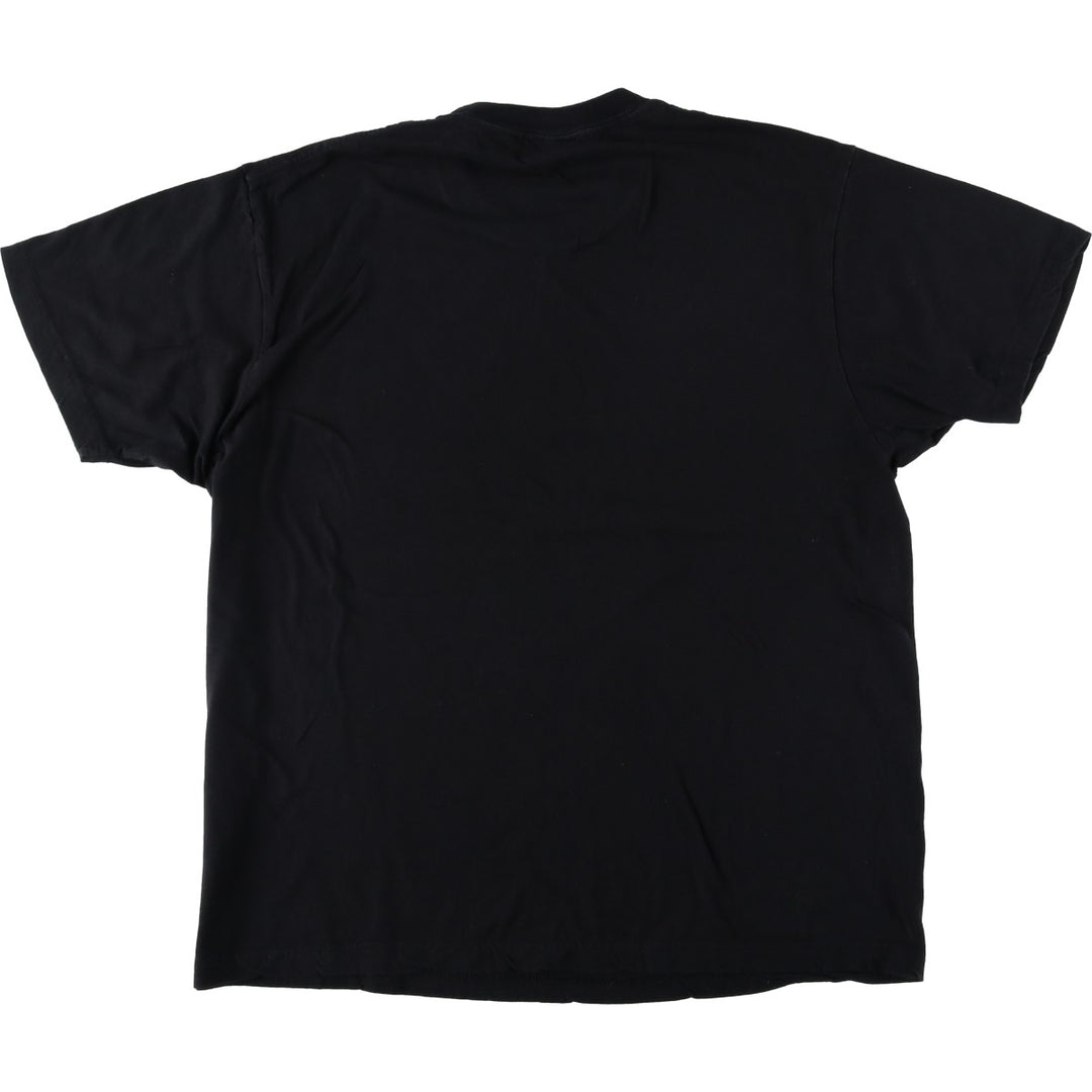 The Doors band t-shirt, men's size L (approx.) cotton black type Vintage Second Hand