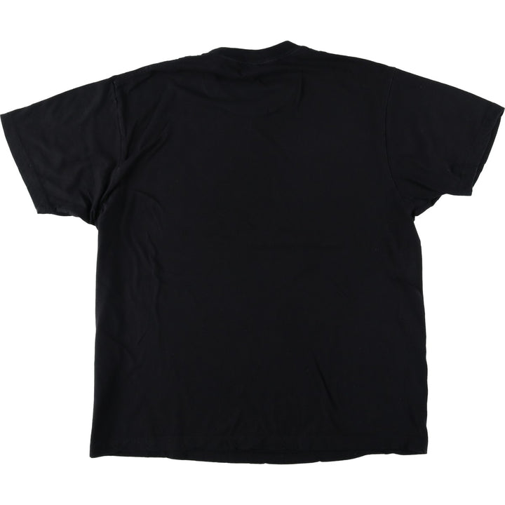 The Doors band t-shirt, men's size L (approx.) cotton black type Vintage Second Hand