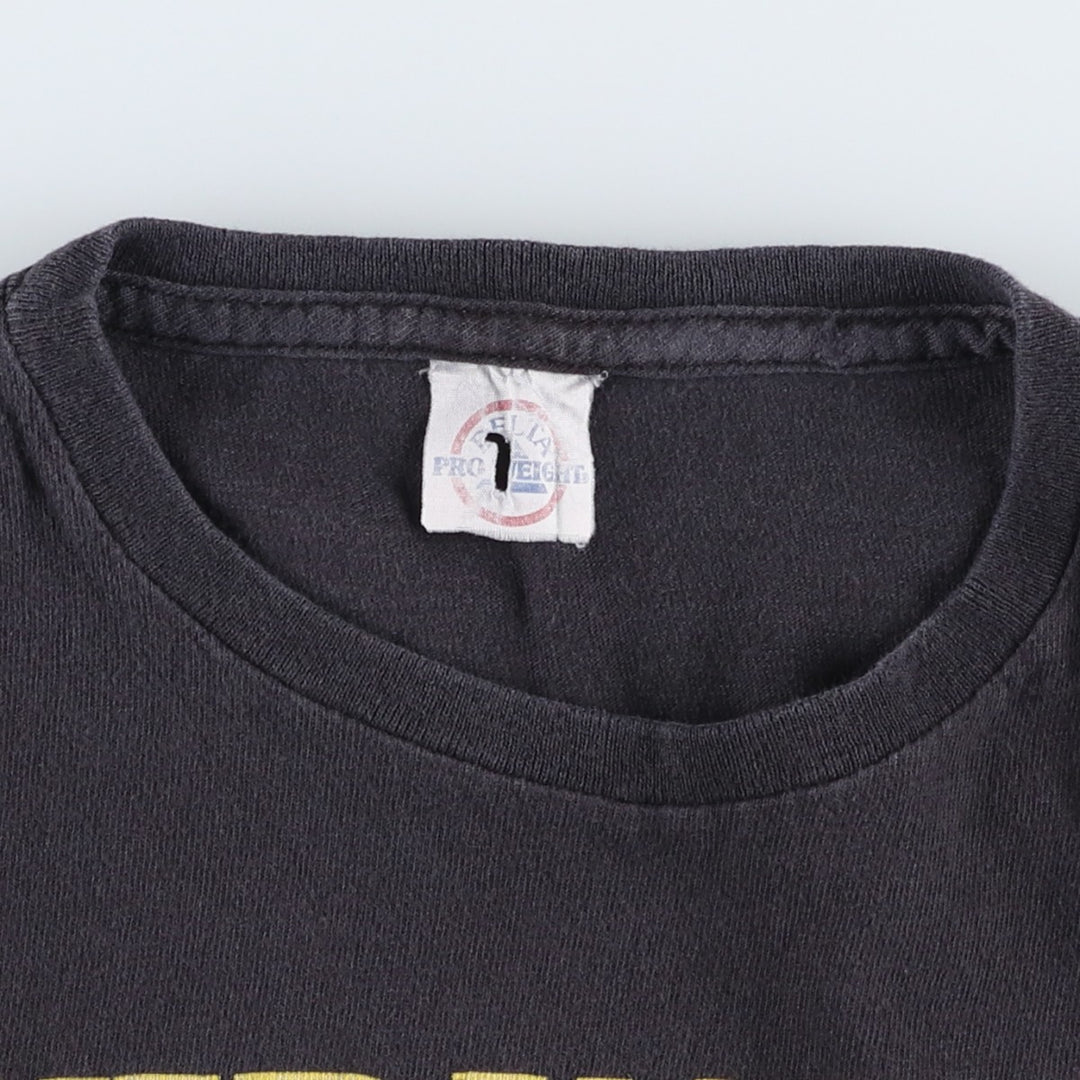 DELTA NIRVANA Band T-Shirt (Men's XL equivalent) unclear black type Vintage Second Hand