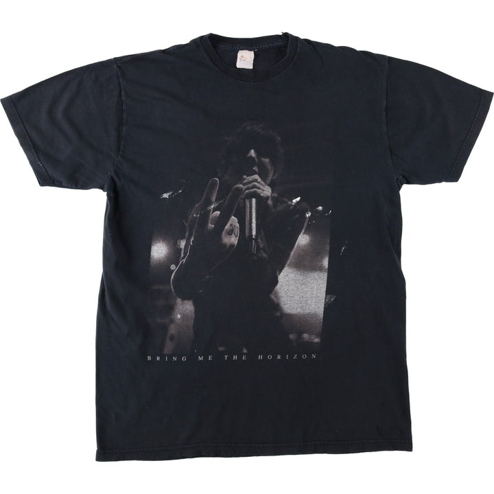 Oli Sykes band t-shirt, men's size XL. unclear black type Vintage Second Hand