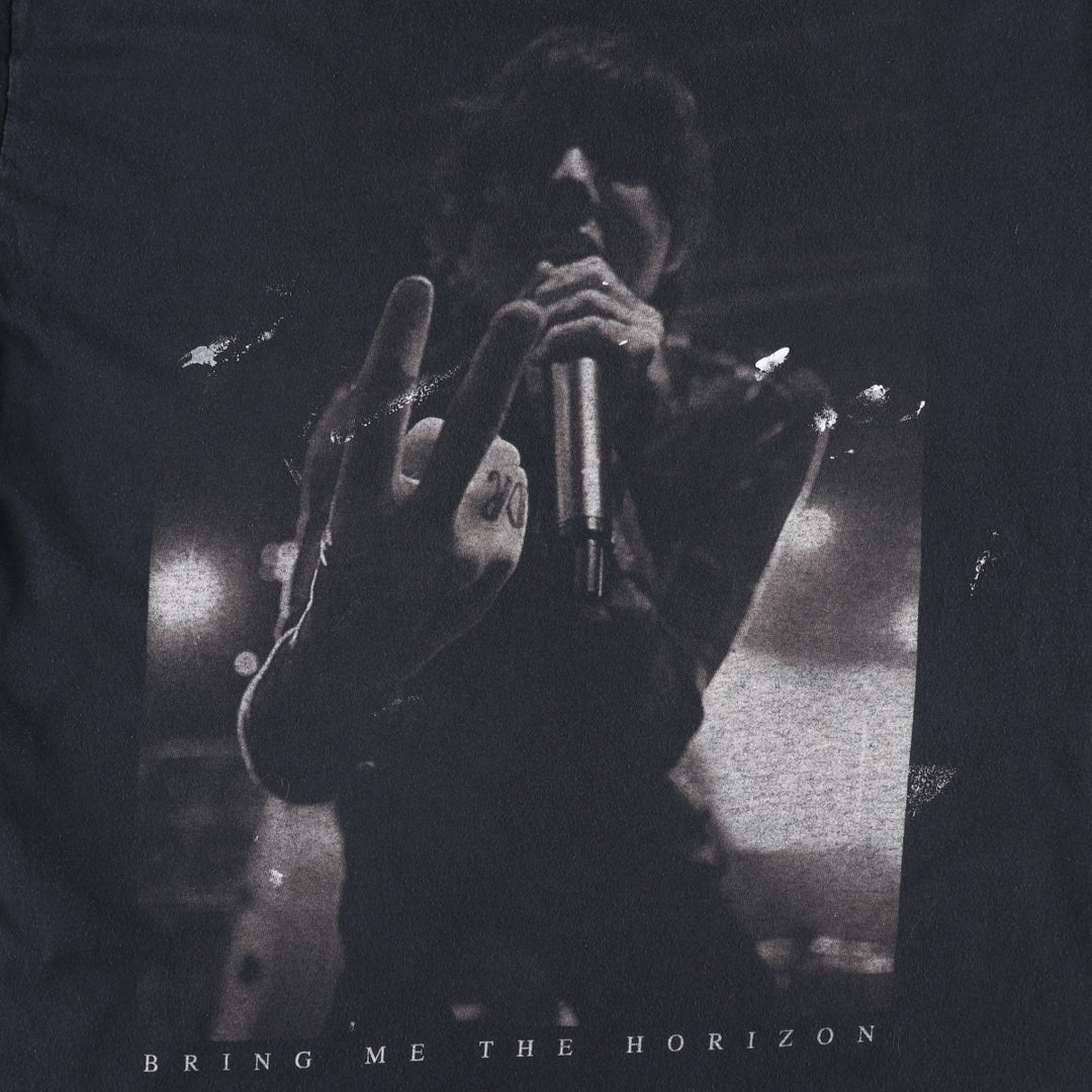 Oli Sykes band t-shirt, men's size XL. unclear black type Vintage Second Hand
