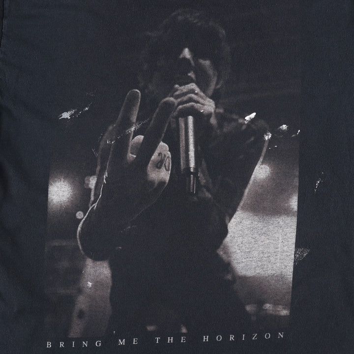 Oli Sykes band t-shirt, men's size XL. unclear black type Vintage Second Hand