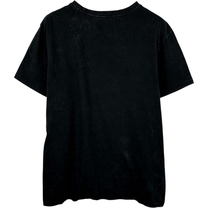 GREEN DAY Green Day Band T-shirt Band T Men's L size cotton black type Vintage Second Hand