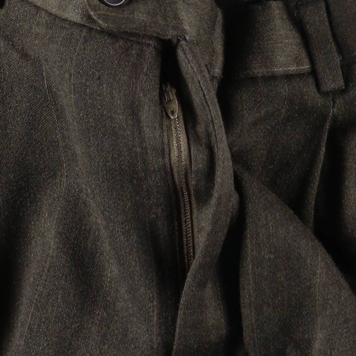 Vintage striped pattern slacks for men, size W31 unclear Khaki type Vintage Second Hand