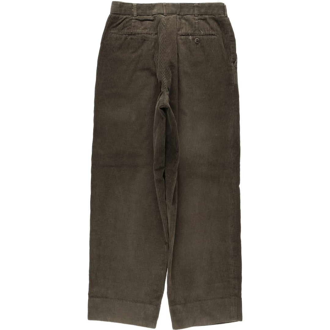 Milani Une Creation corduroy pants, men's size W30 (approx.) unclear brown type Vintage Second Hand