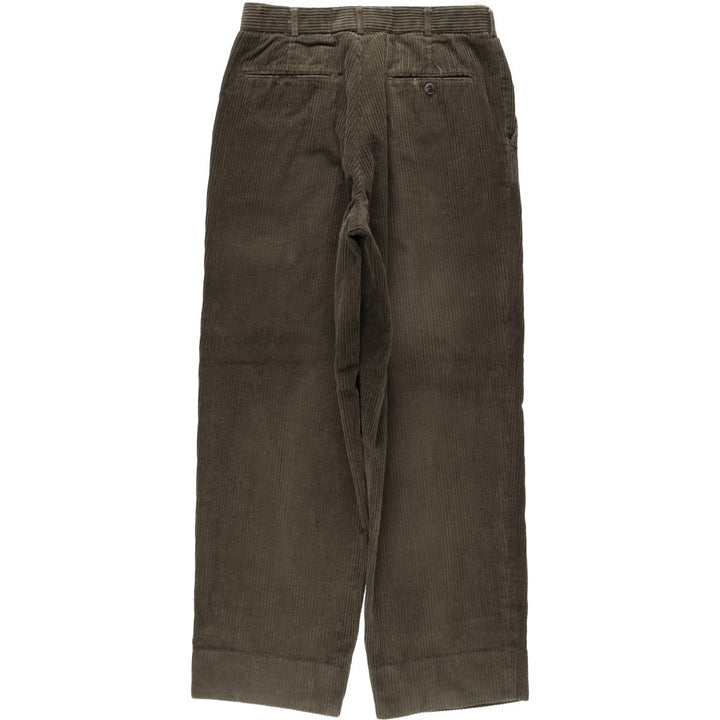 Milani Une Creation corduroy pants, men's size W30 (approx.) unclear brown type Vintage Second Hand