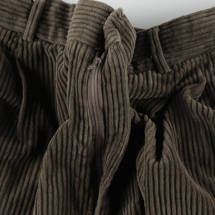Milani Une Creation corduroy pants, men's size W30 (approx.) unclear brown type Vintage Second Hand