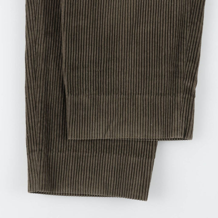 Milani Une Creation corduroy pants, men's size W30 (approx.) unclear brown type Vintage Second Hand