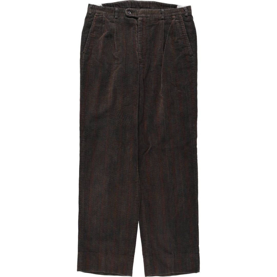 KEITHSPORT Corduroy Pants, Men's W33 (approx.) unclear brown type Vintage Second Hand