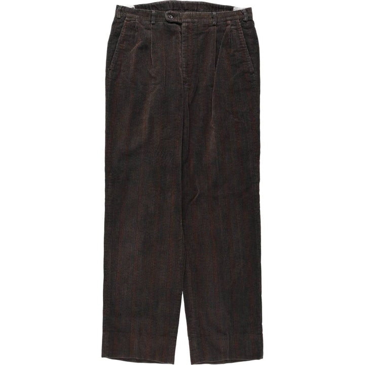 KEITHSPORT Corduroy Pants, Men's W33 (approx.) unclear brown type Vintage Second Hand