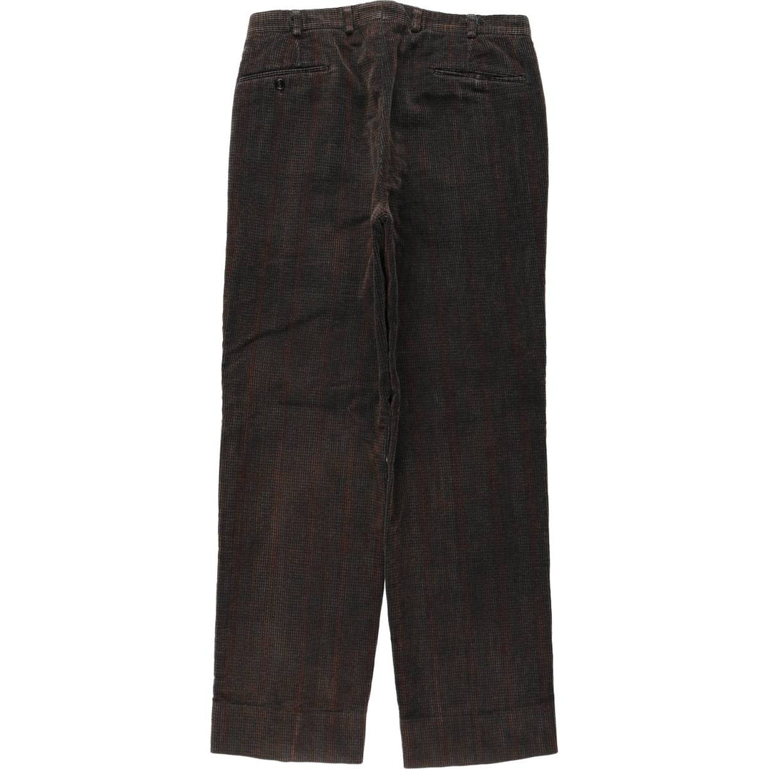 KEITHSPORT Corduroy Pants, Men's W33 (approx.) unclear brown type Vintage Second Hand