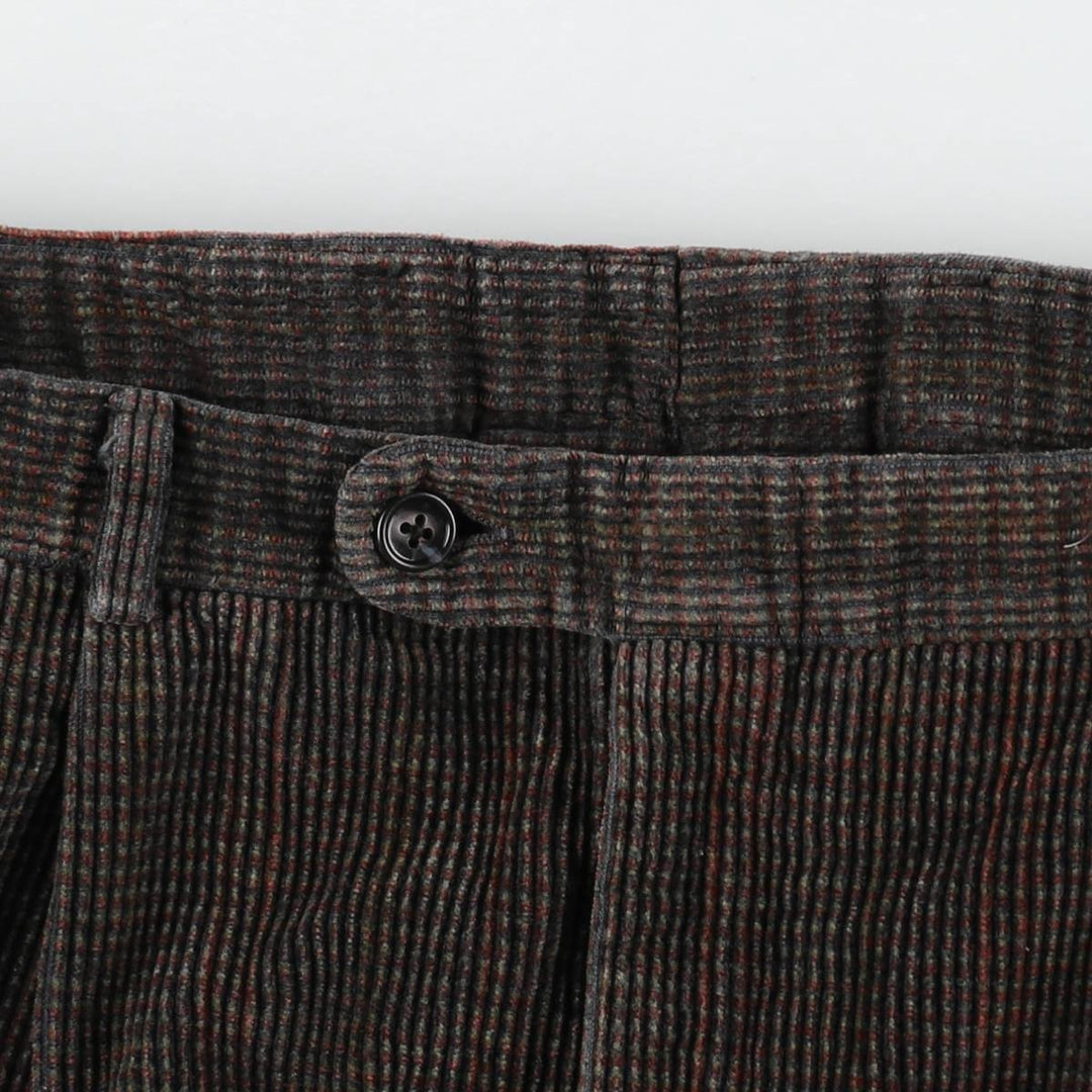 KEITHSPORT Corduroy Pants, Men's W33 (approx.) unclear brown type Vintage Second Hand