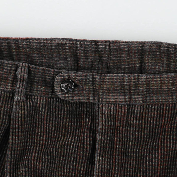 KEITHSPORT Corduroy Pants, Men's W33 (approx.) unclear brown type Vintage Second Hand