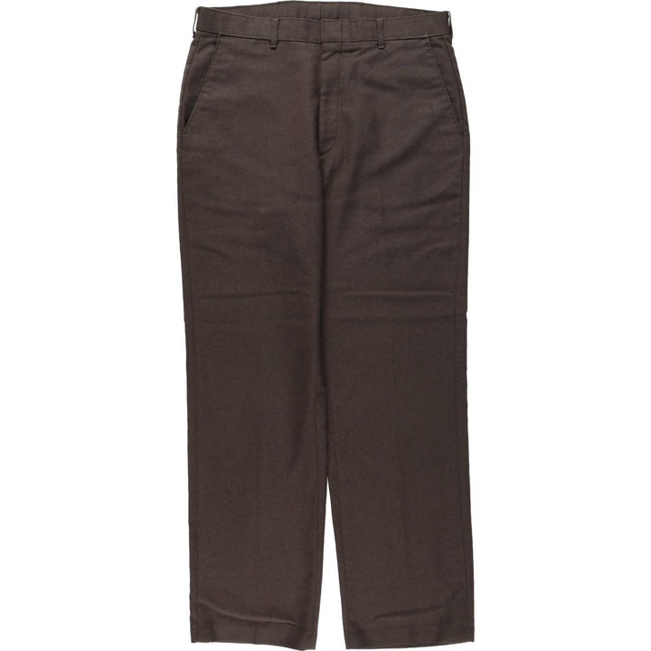 Vintage 1980'S Levi's Action Slacks, Men's Size 34 unclear brown type Vintage Second Hand