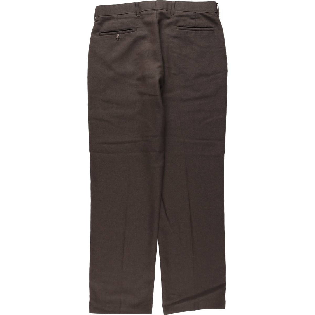 Vintage 1980'S Levi's Action Slacks, Men's Size 34 unclear brown type Vintage Second Hand