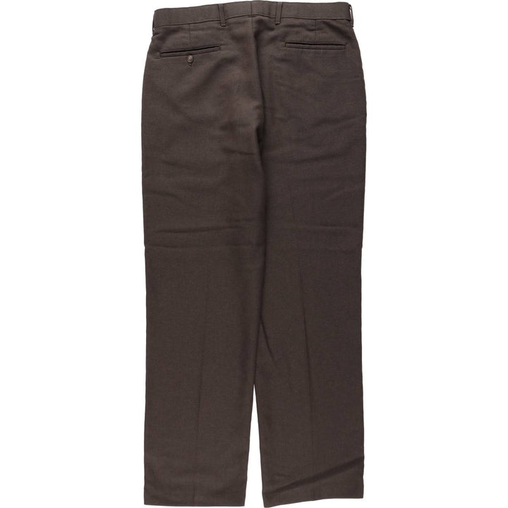 Vintage 1980'S Levi's Action Slacks, Men's Size 34 unclear brown type Vintage Second Hand