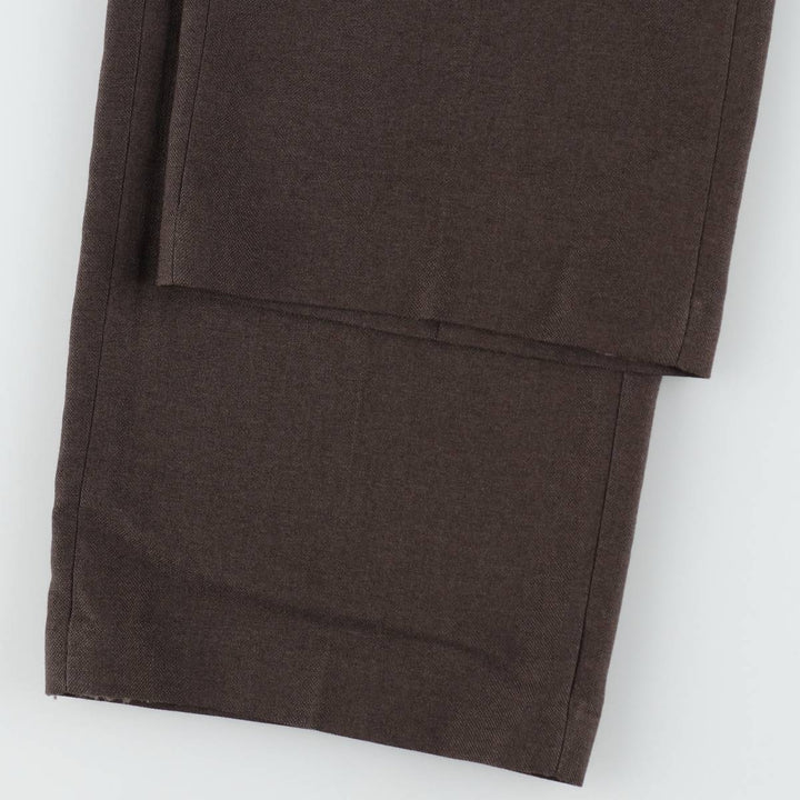 Vintage 1980'S Levi's Action Slacks, Men's Size 34 unclear brown type Vintage Second Hand