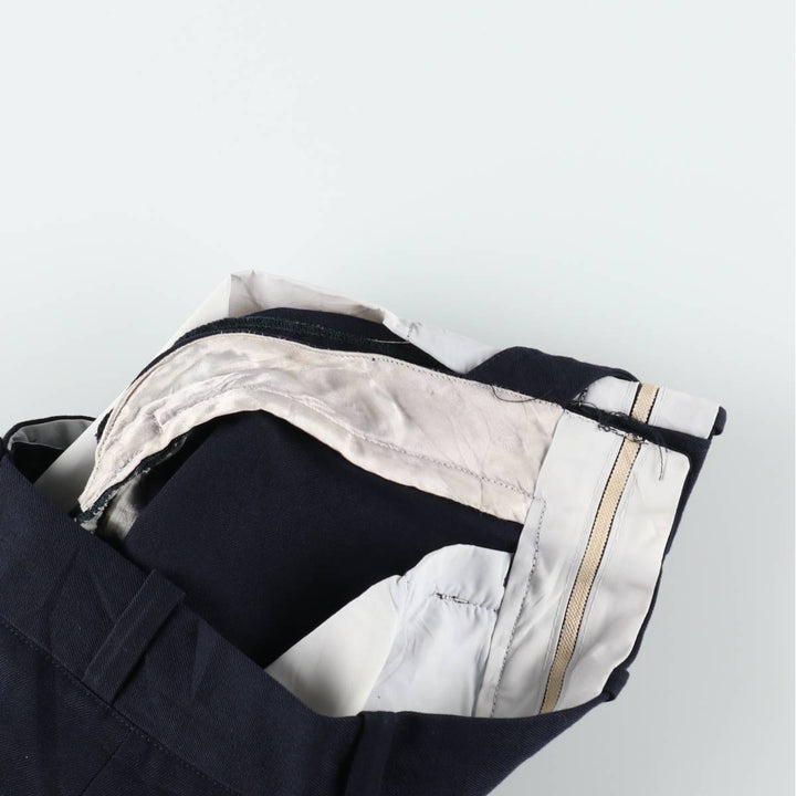 1970'S Rankin Uniforms Ltd. Men's Slacks Pants (approx. W30) Vintage unclear navy blue type Vintage Second Hand