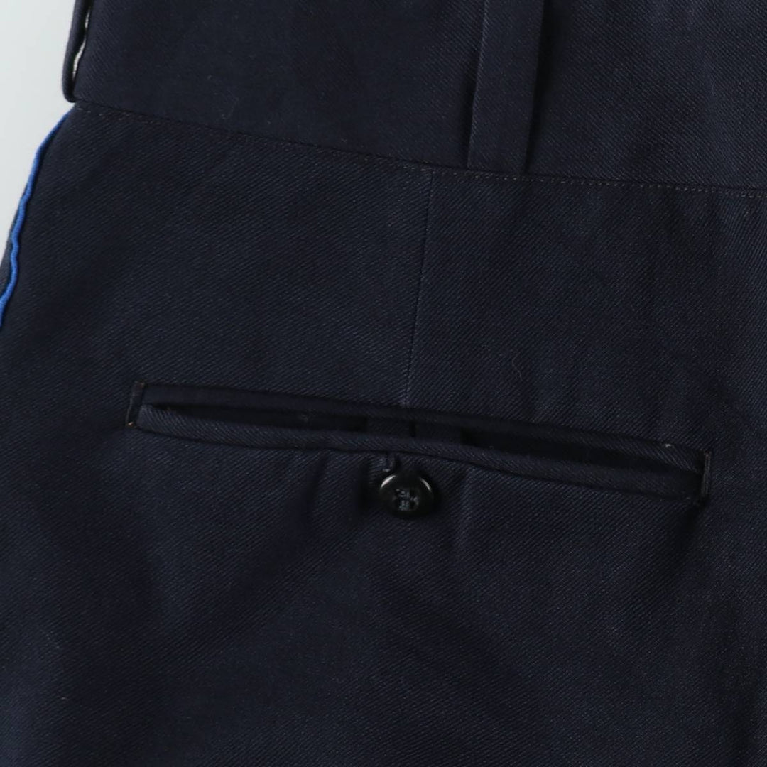 1970'S Rankin Uniforms Ltd. Men's Slacks Pants (approx. W30) Vintage unclear navy blue type Vintage Second Hand