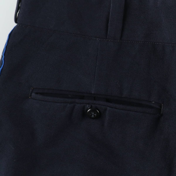 1970'S Rankin Uniforms Ltd. Men's Slacks Pants (approx. W30) Vintage unclear navy blue type Vintage Second Hand