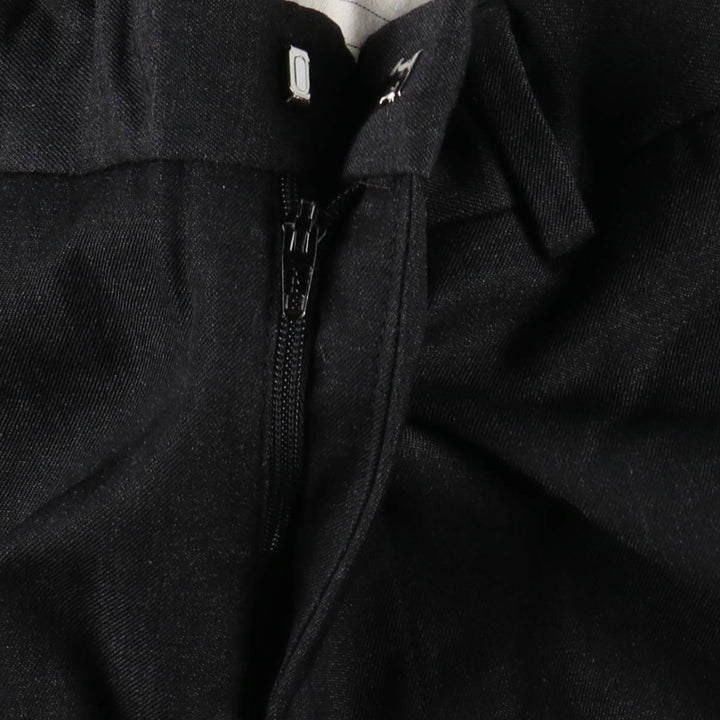 Banana Republic Straight Dress Chino Wool Pants, Men's Size W32 (approx.) wool black type Vintage Second Hand