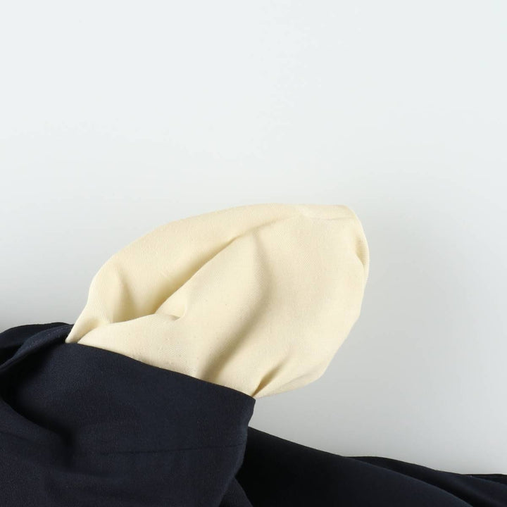 ~90'S John Alexander Two-Pleat Slacks Pants, Made in USA, Men's W32 (approx.), Vintage unclear navy blue type Vintage Second Hand
