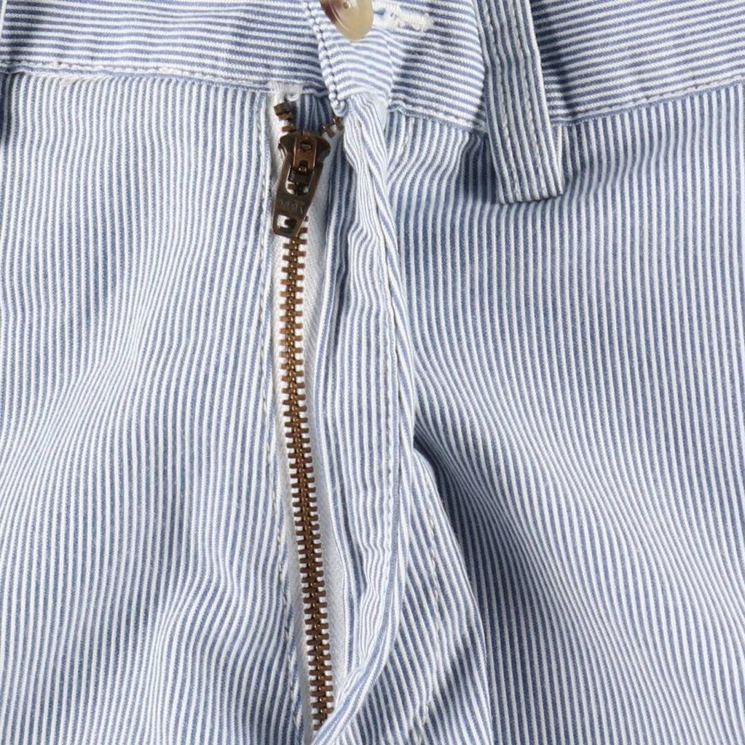 Ralph Lauren POLO RALPH LAUREN CLASSIC FIT 6 Stripe Pattern Cotton Shorts (Men's W32 equivalent) cotton blue type Vintage Second Hand