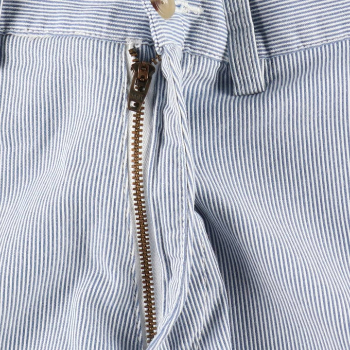 Ralph Lauren POLO RALPH LAUREN CLASSIC FIT 6 Stripe Pattern Cotton Shorts (Men's W32 equivalent) cotton blue type Vintage Second Hand