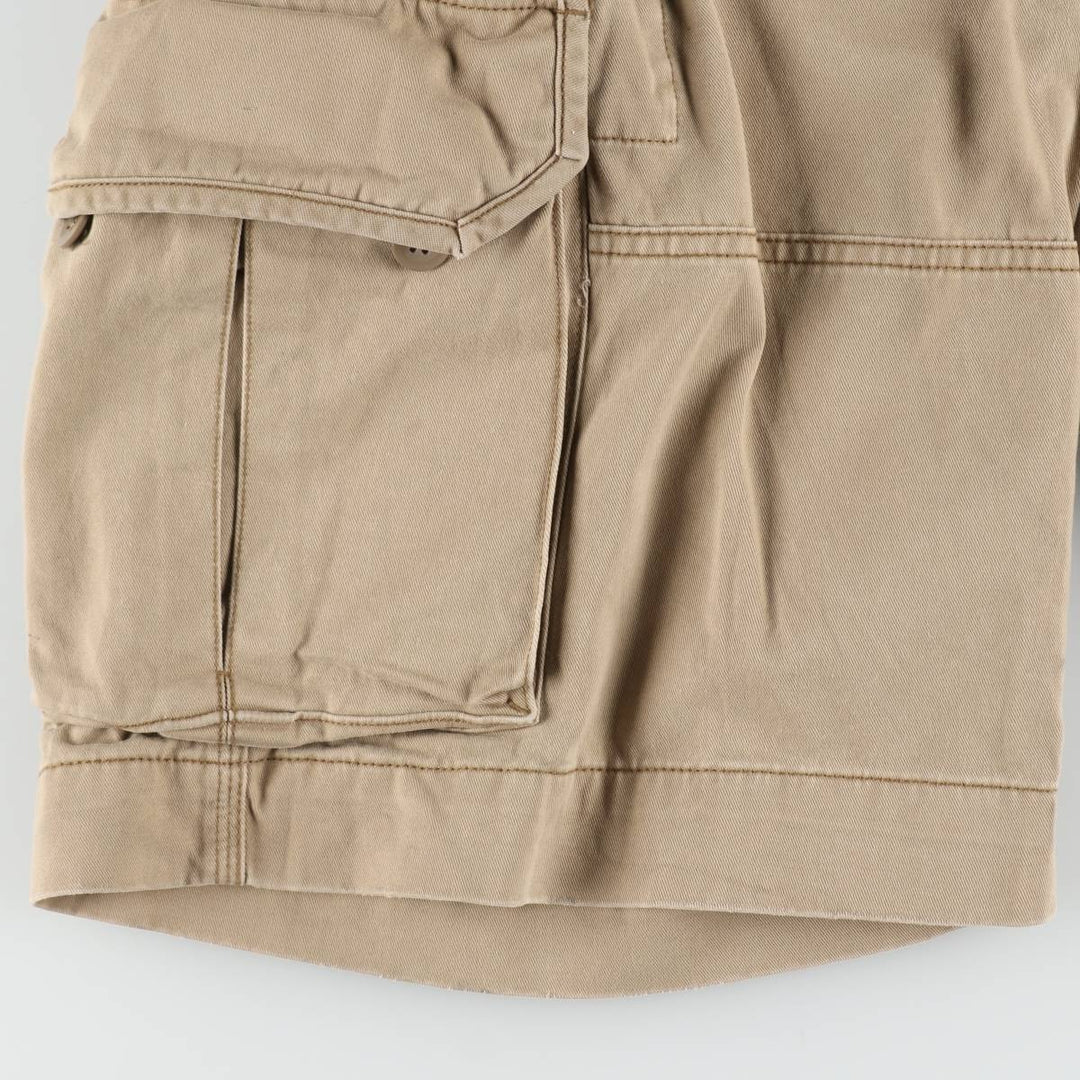 Ralph Lauren POLO RALPH LAUREN cargo shorts, men's size W36 cotton Beige type Vintage Second Hand