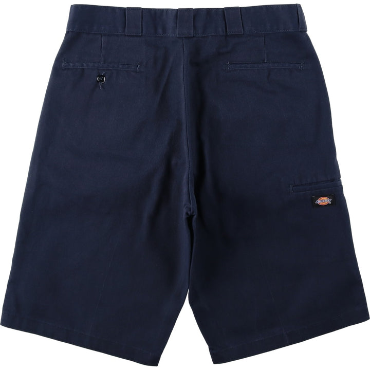 Dickies Relaxed Fit Work Shorts, Half Pants, Men's, W36 equivalent polyester navy blue type Vintage Second Hand