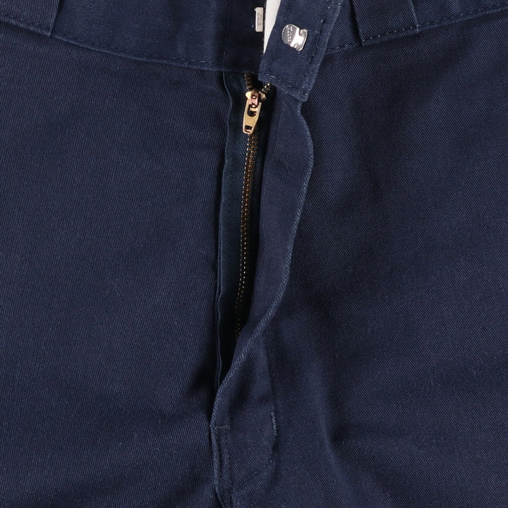 Dickies Relaxed Fit Work Shorts, Half Pants, Men's, W36 equivalent polyester navy blue type Vintage Second Hand