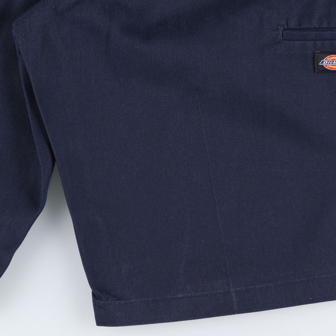 Dickies Relaxed Fit Work Shorts, Half Pants, Men's, W36 equivalent polyester navy blue type Vintage Second Hand