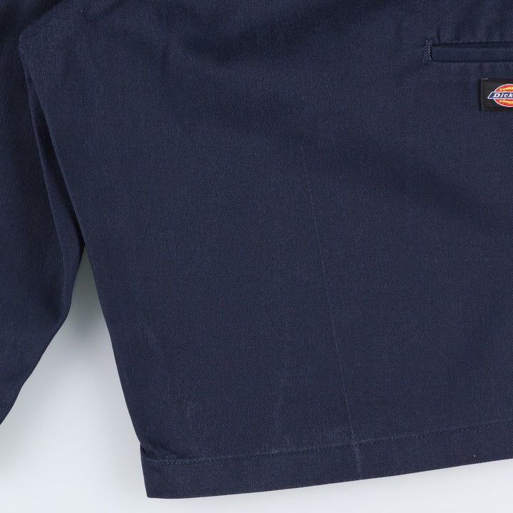 Dickies Relaxed Fit Work Shorts, Half Pants, Men's, W36 equivalent polyester navy blue type Vintage Second Hand