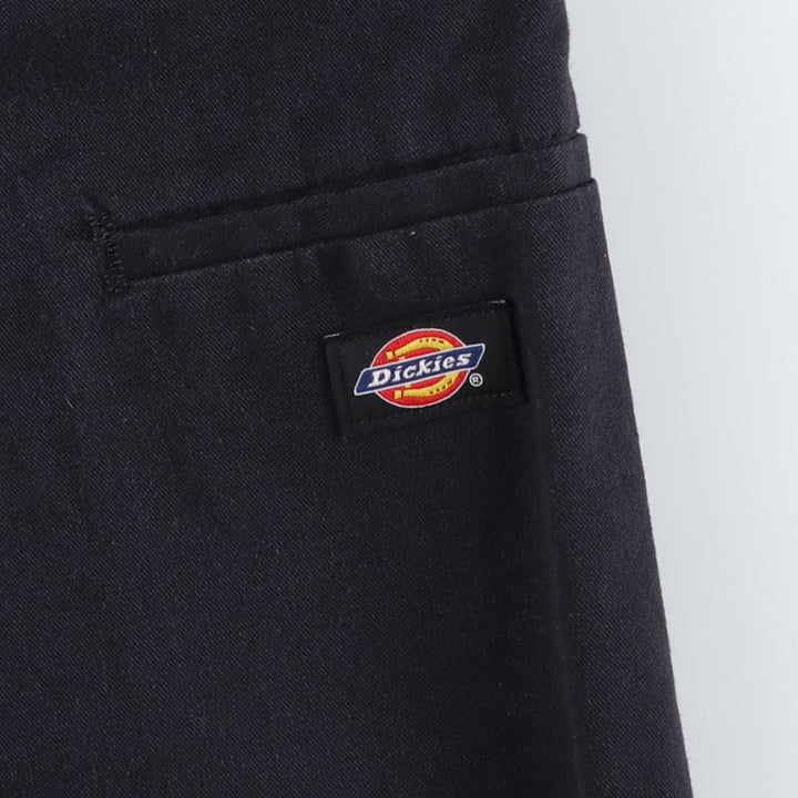 Dickies Work Shorts, Half Pants, Men's, W32 equivalent polyester navy blue type Vintage Second Hand