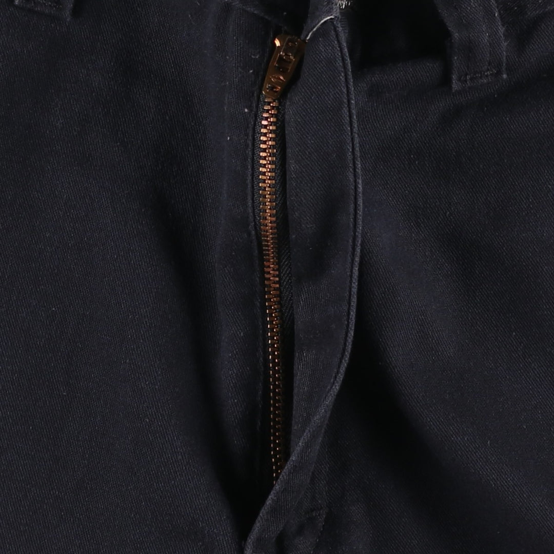 Dickies Work Shorts, Half Pants, Men's, W32 equivalent polyester navy blue type Vintage Second Hand
