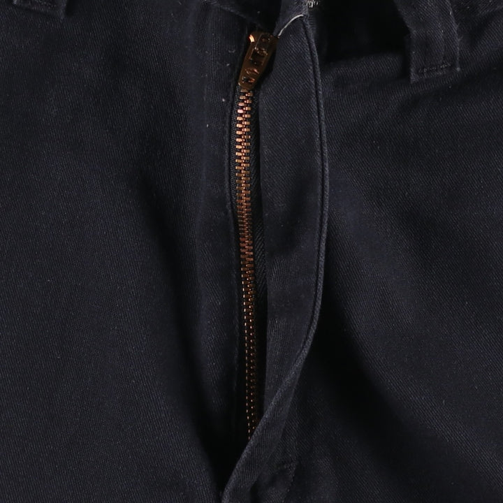 Dickies Work Shorts, Half Pants, Men's, W32 equivalent polyester navy blue type Vintage Second Hand