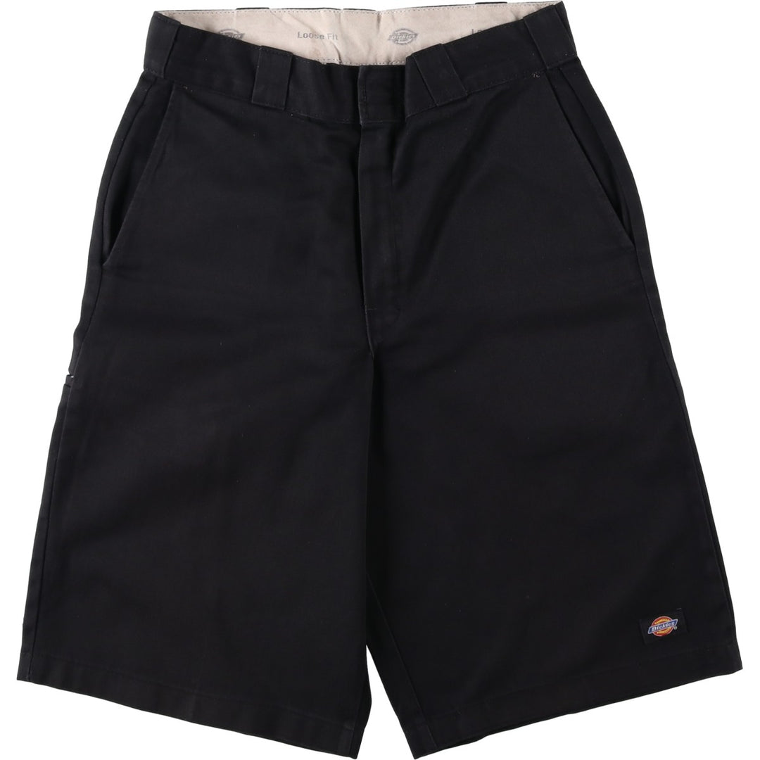 Dickies Loose Fit Work Shorts, Half Pants, Men's, W30 equivalent unclear black type Vintage Second Hand