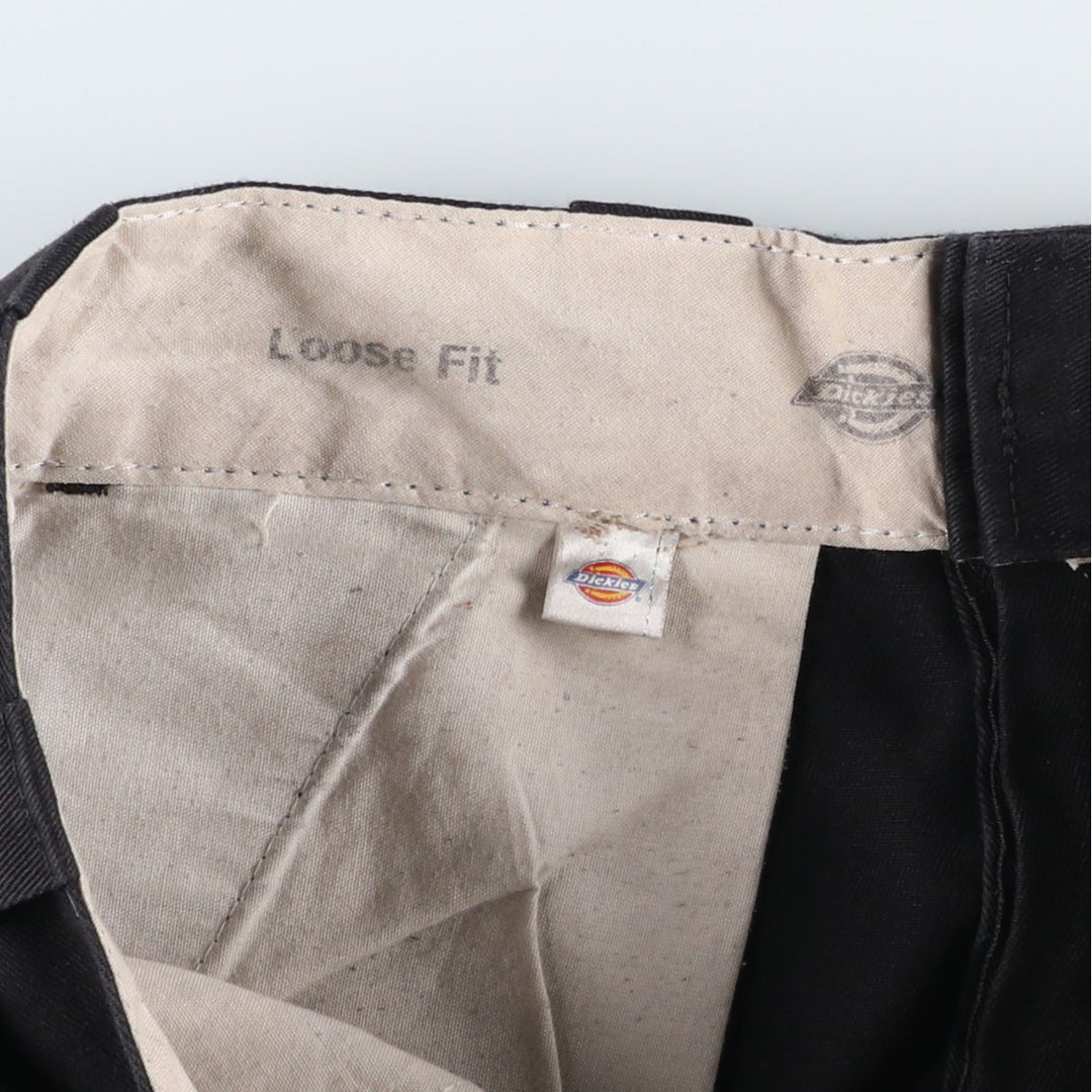 Dickies Loose Fit Work Shorts, Half Pants, Men's, W30 equivalent unclear black type Vintage Second Hand