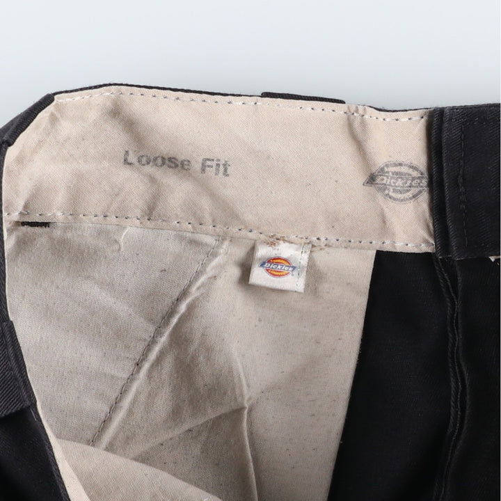 Dickies Loose Fit Work Shorts, Half Pants, Men's, W30 equivalent unclear black type Vintage Second Hand