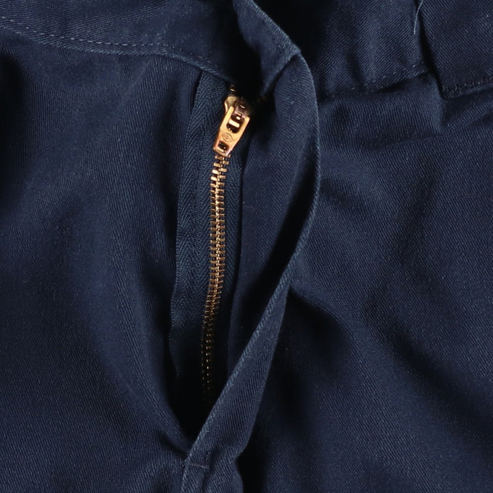 Dickies Regular Fit Cargo Shorts (Men's size W36 equivalent) polyester navy blue type Vintage Second Hand