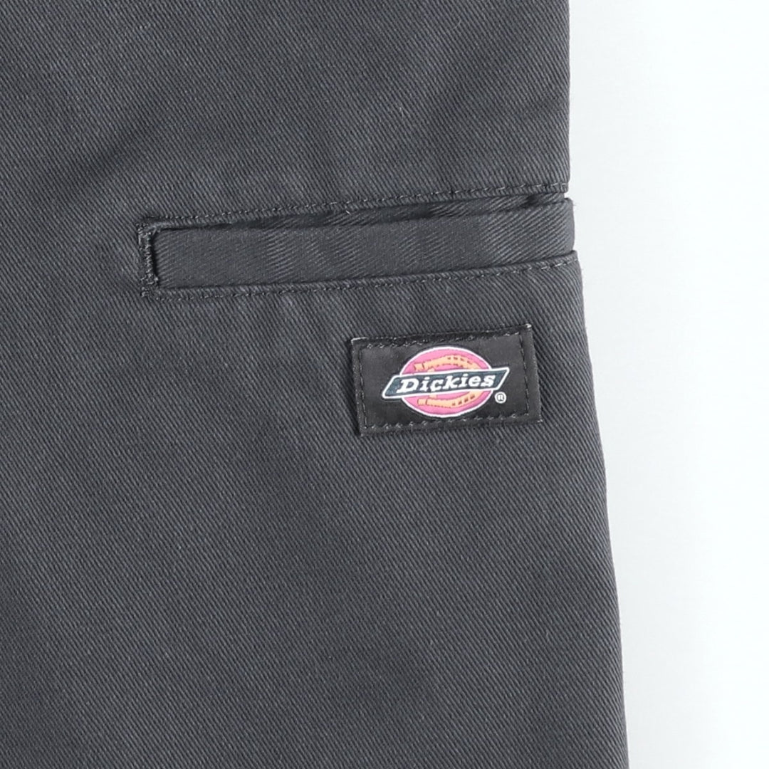 Dickies Loose Fit Work Shorts, Half Pants, Men's, W34 equivalent unclear Charcoal Vintage Second Hand